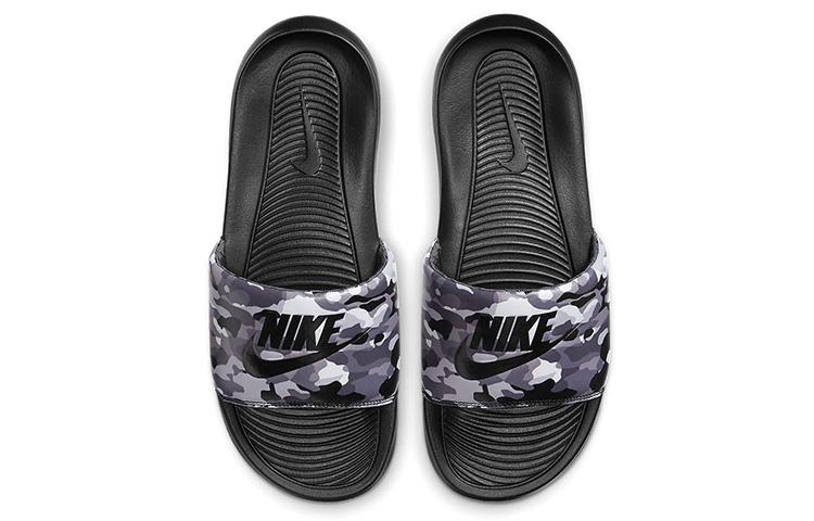 Nike Ciabatta Stampata Victori One 'Camo Nero Grigio' CN9678-001