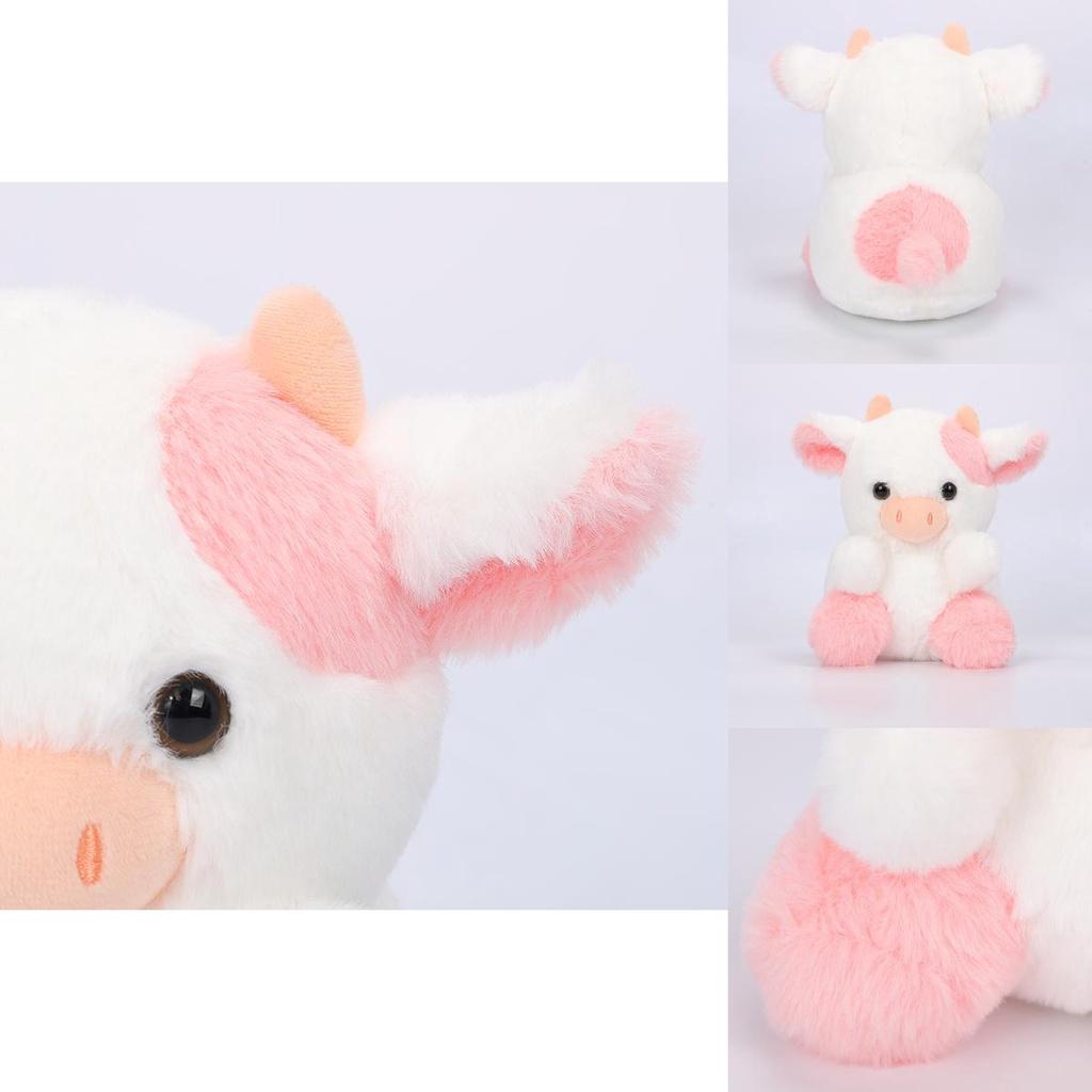 Pelúcia Vaca Morango Belle Presente Perfeito Para Amantes de Vacas!