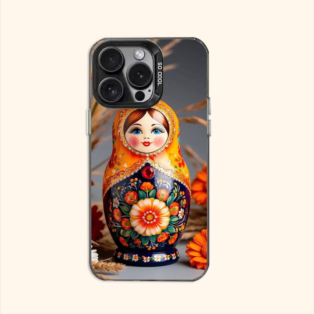 Matryoshka Case for iPhone 11 12 13 14 15 16 17 Pro Max XS X XR Cover
