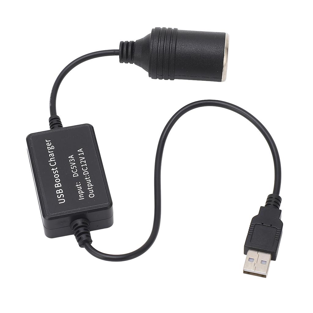 12V Car Cigar Lighter Socket Adapter Power Cable Cord for Dash Cam GPS Car Led Light Strips