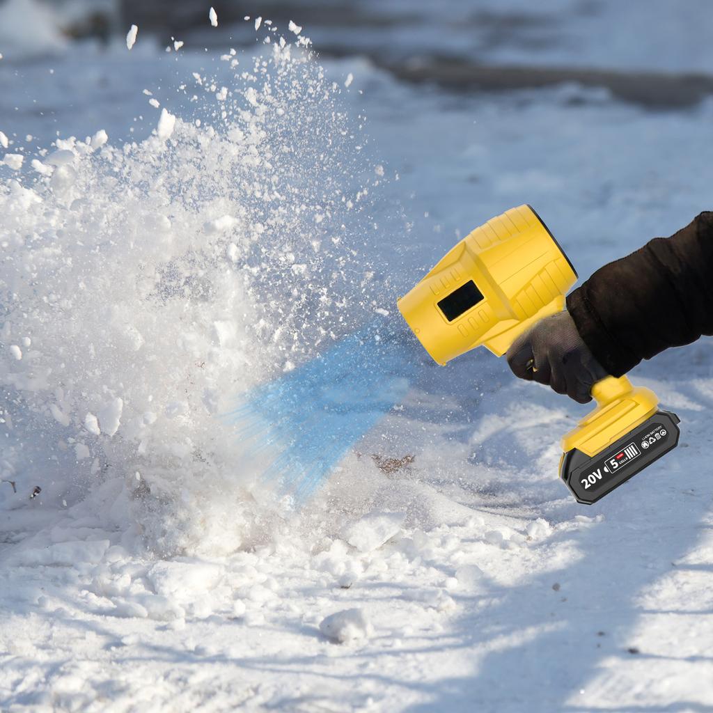 20V Cordless Turbo Blower Industrial Grade Small & Powerful Electric Air Blower for Leaf Clean & BBQ ,LOCAL US WAREHOUSE