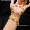 Natural Crystal Love White Crystal Bracelet Light Luxury High-End Crystal Bracelet Nanhong Jewelry