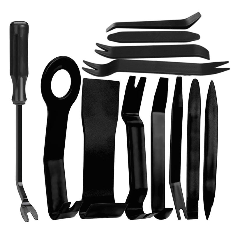 12-Piece Car Audio Installation & Door Panel Removal Tool Set with 6" Screwdriver