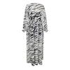 Rochie Maxi Biba pentru Femei/Domnișoare cu Imprimeu Zebră Little Mistress
