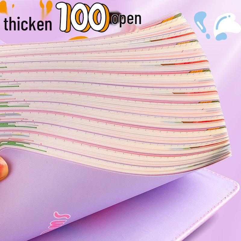 Kaba Bear Cute Cartoon Decompression Notebook for Students