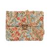 Korean Version Envelope Bag 2025 Summer New Ethnic Style Flower Fashion Clutch Bag Trendy Cool Casual Foreign Style Handbag