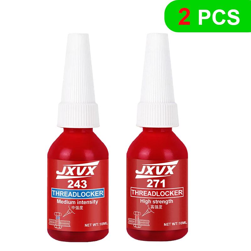 Threadlocker 243/271 Blue Anaerobic Adhesive Sealant Thread Sealant Medium/High Strength Removable