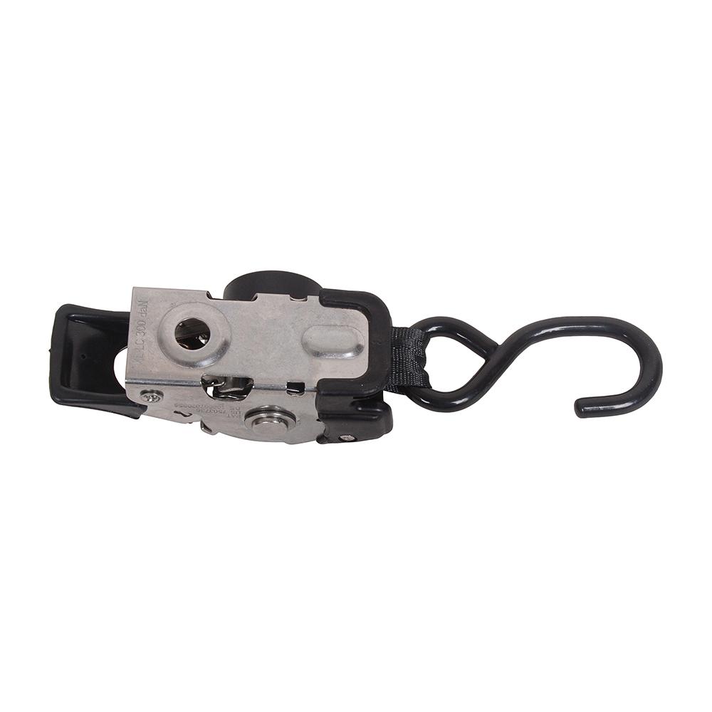 MOTO4U Bolt on Retractable Ratchet Straps Coated S Hook Stainless Steel Auto Retract Ratchet Straps Self Ratcheting Strap 1PC