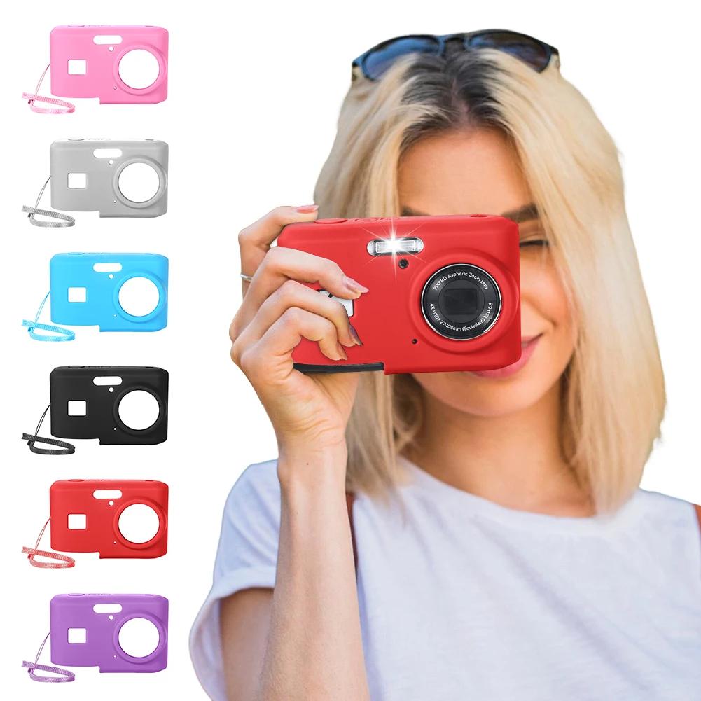 For KODAK PIXPRO FZ45 FZ55 Soft Silicone Protective Case with Lanyard Slim Fit Camera Bag Camera Sleeve Camera Accessories