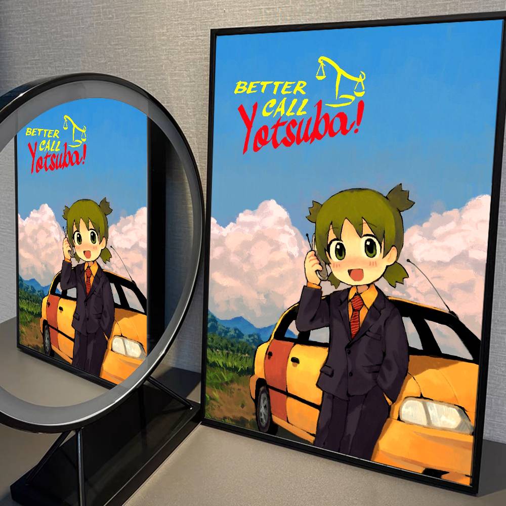 Anime Y-Yotsuba Sweet Classic Movie Good Quality Prints and Posters Waterproof Paper Sticker Coffee House Bar Posters