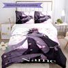 3pcs Custom Name Byakuya Kuchiki Bedding Set Duvet Cover Closure Includes 1 Duvet Cover & 2 Pillowcases for All Seasons Bedroom Decor