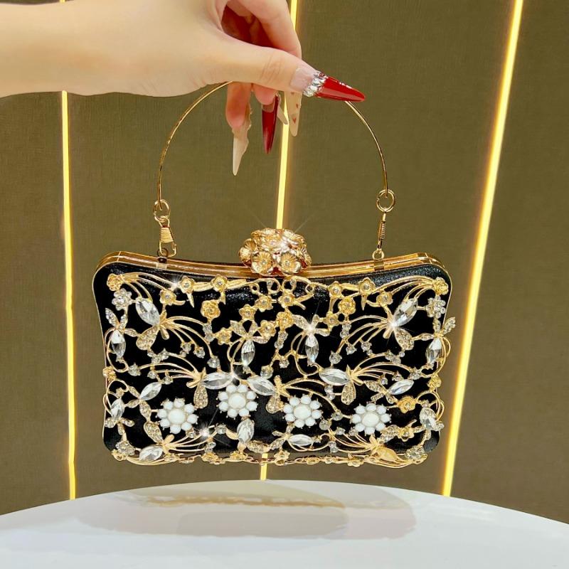 Dinner Bag, Bride's Hand Handbag, Vintage Lady's Handbag, Women's Crossbody Bag