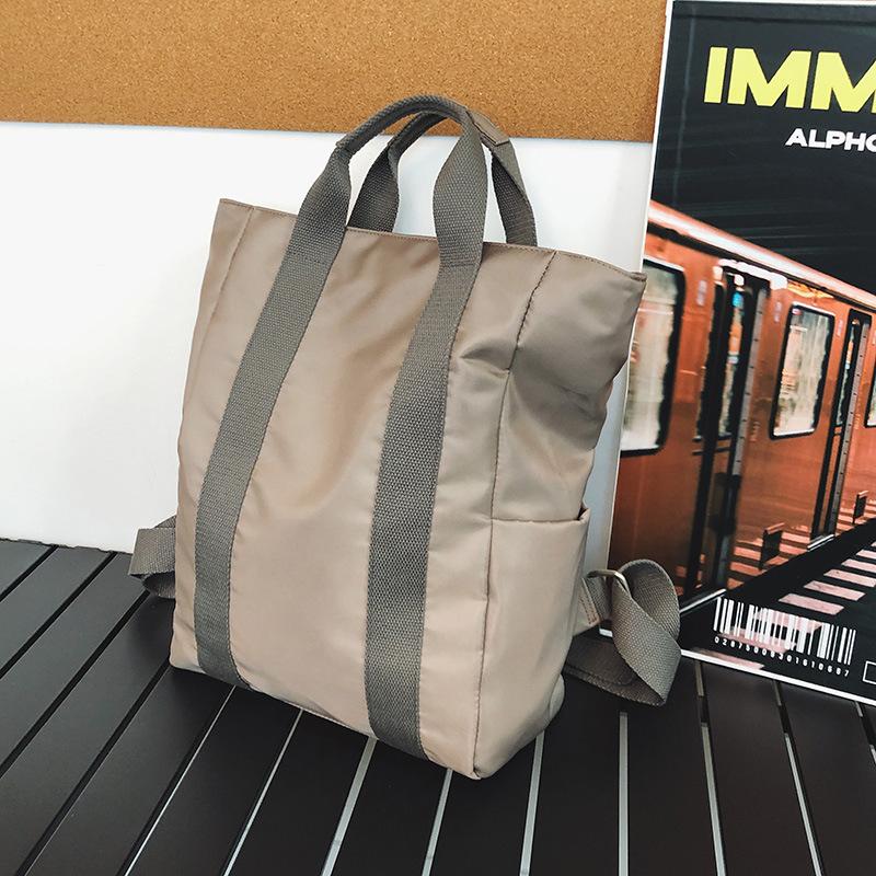 Large Capacity Simple Casual Handbag Bag New Fashion Backpack Niche Versatile Backpack