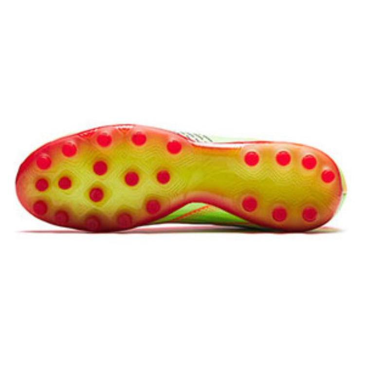 Anta MG Comfortable Slip Resistant Soccer Shoes Men's Fluorescent Laser Red 912332222-1