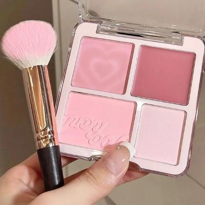 JUDYDOLL Orange Blush Palette Expansion Color High Gloss Sun Red 2025