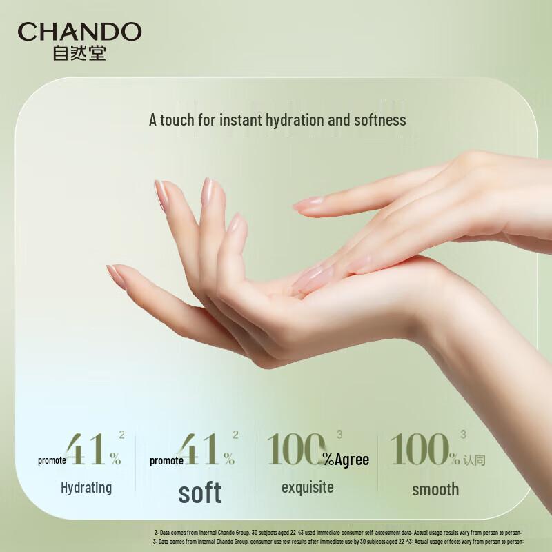 Chando Tea Extract Softening Hand Cream 50g x 2