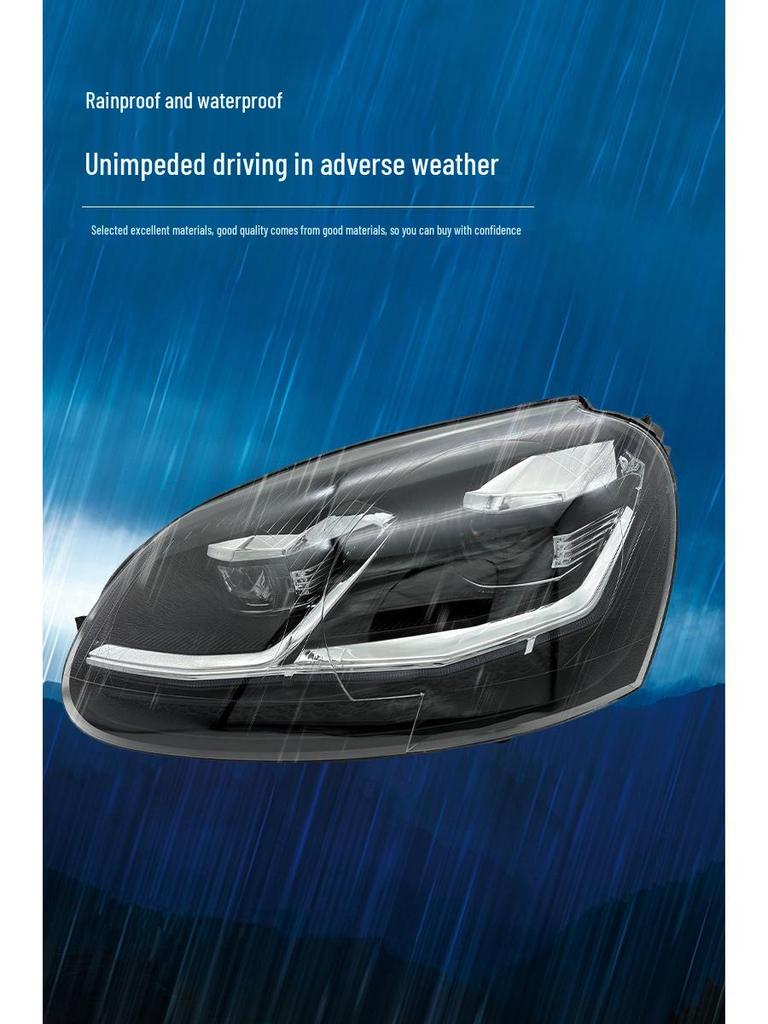 LED Projector Turn Signals for Dual-Color Headlights: 2003-2008 VW Golf MK5