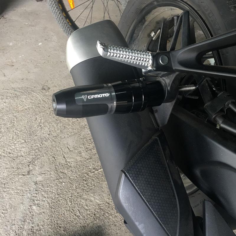 Dla CFMOTO 650NK 150NK 650 150 NK 2011-2018 akcesoria motocykl CNC osłona ramy suwaki wydechowe Crash