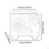 Planter Small Square Flower Pot Decorative Plant for Indoor And Outer Yard in Hof Bookcase