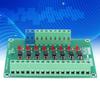 Optical Isolation Module Limit Switching Frequency 20KHZ 12V To 3.3V 8 Channel Optocoupler PLC Signal Converter Board