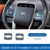 25 Model Compatible Li Auto L8/L9 Interior Film: Gear Shift, A/C Central Control, Dashboard Transparent TPU Protector