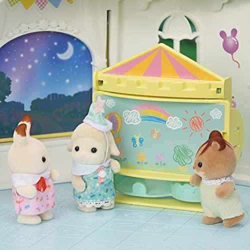 EPOCH Sylvanian Families Nursery "Everyone's Sun Nursery" S-68 ST Mark Certified Toy Dollhouse for Ages 3 and Up