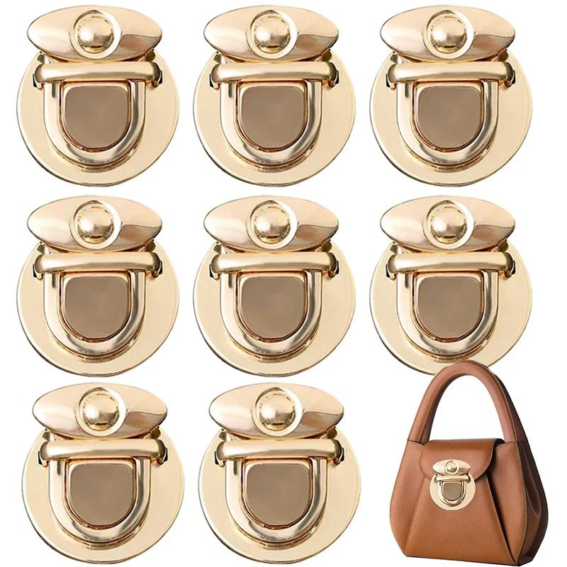 5/10pcs Metal Locks Bag Clasp Catch Buckles for Handbags Purse Tote Closures Snap Clasps DIY Craft Hardware Case Bag Accessories