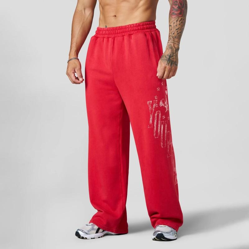 Youngla Mens Loose Straight Leg Pants