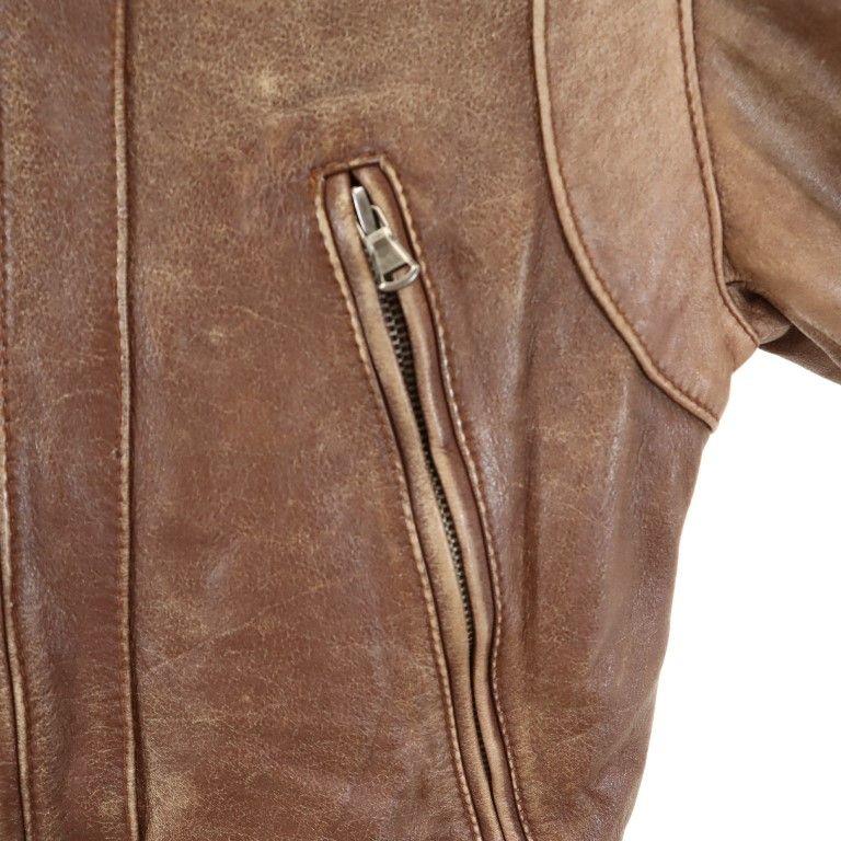 Retro Grade Cowhide leather jacket S Brown Men's Used