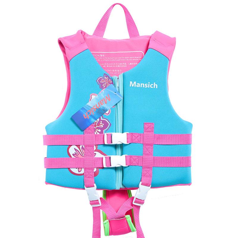 Children's High-Buoyancy Anti-Drowning Life Vest for Summer Rafting