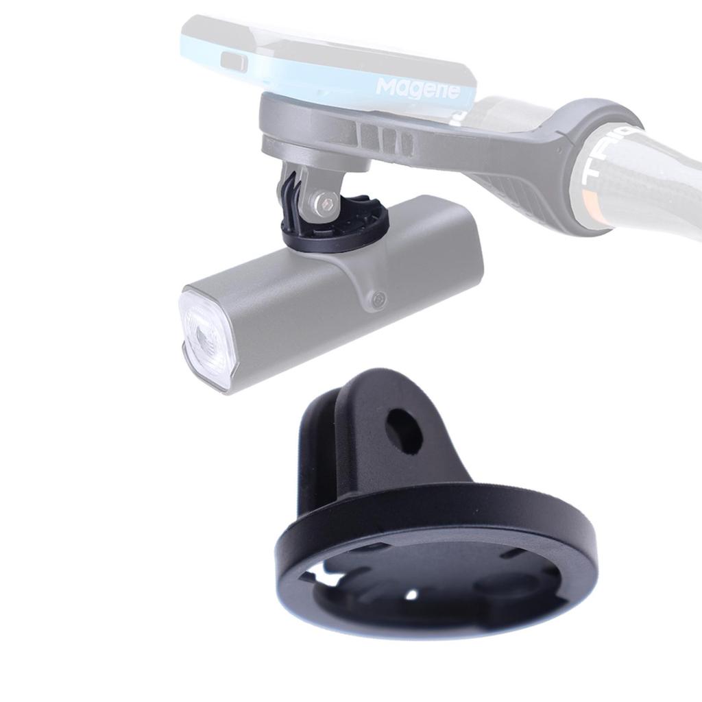Under-Mount Headlight & Bicycle Computer Holder for Magene Xiluo Rock RHL10001500, Compatible with GO PRO