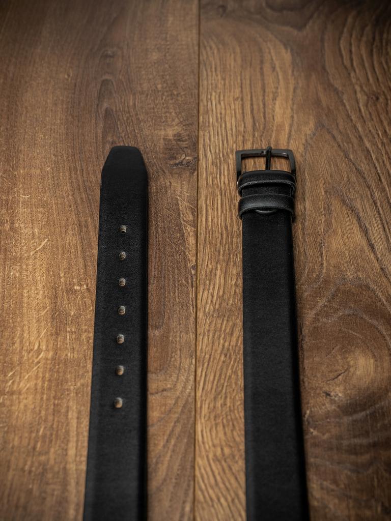 Men'S Leather Belt, Natural Leather, Exclusive