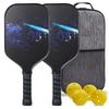 Fiberglass Pickleball Paddle Set Outdoor Sports Rackets Beach Tennis Racquet Lightweight