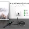 2pcs Wireless Charger For Fitbit Sense 1 2 /Versa 3 4 USB Fast Charging Dock US