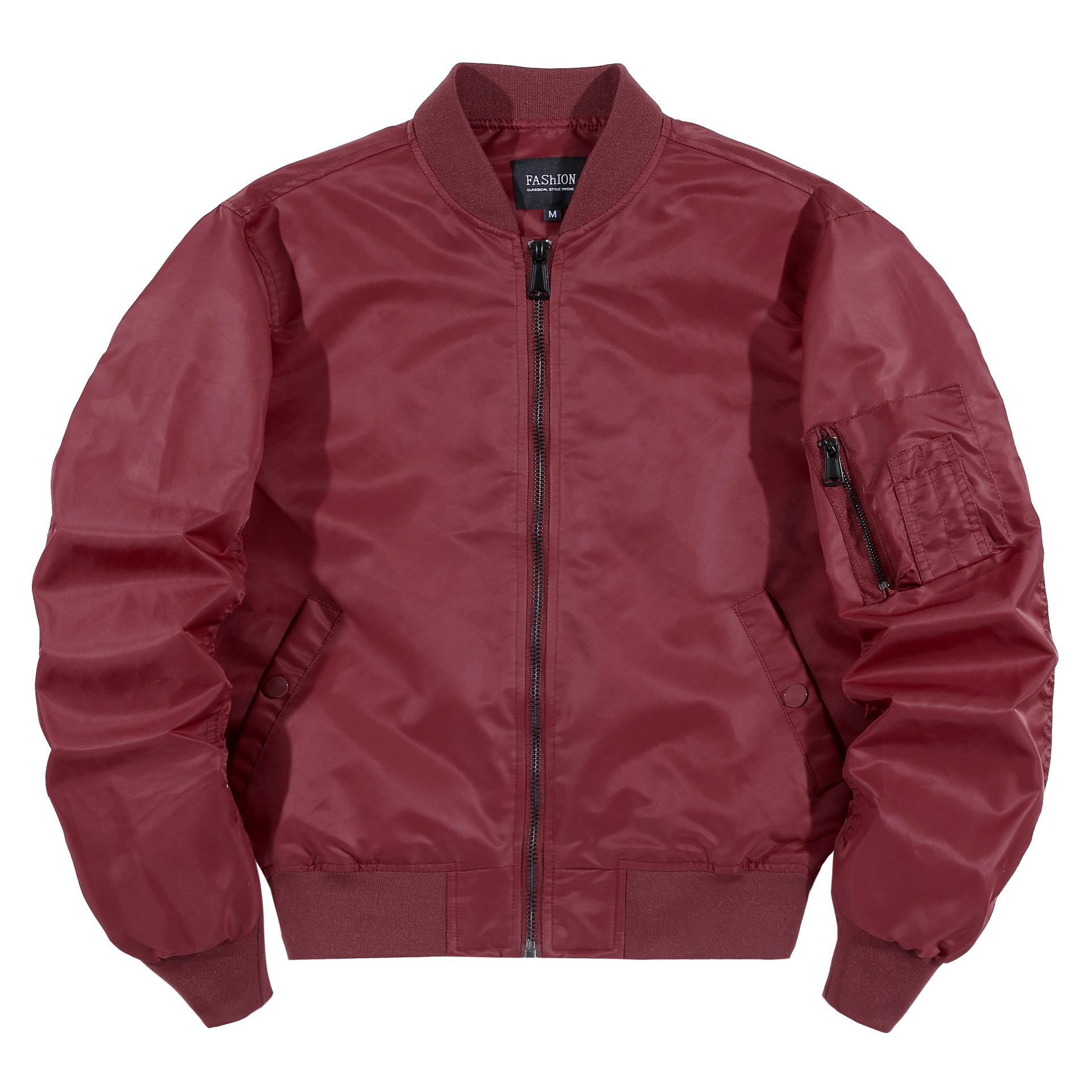 

Осень/Зима Пальто Tough Guy Куртка-бомбер Air Force Ma1 Мужская летная куртка S