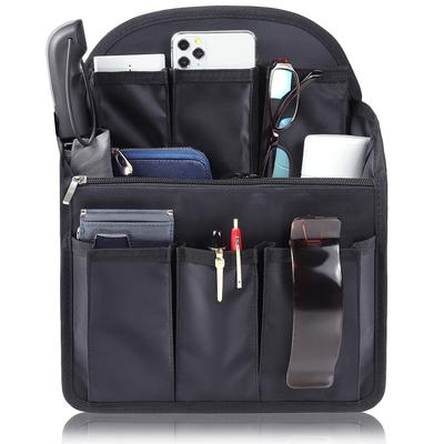 VILAU Bag-in-Bag Backpack with Improved Back Pocket, Divider, Vertical Design, PP Bottom, A4 Size