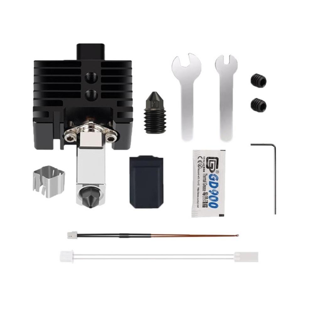 V2.0 Upgrade Hotend Hardened Steel 3D Printing Parts for Bambu Lab X1/P1 Series 3D Printing V2.0 For X1 X1C
