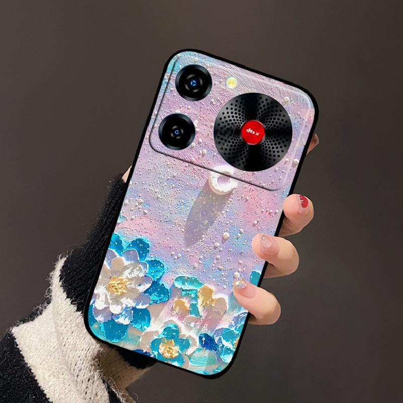 Для ZTE Nubia Music Чохол М'який Силіконовий TPU Захисний Чохол Для ZTE Nubia Music Задня Кришка Чохол для Телефона Ударостійкий Задній Fundas