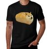Shiba Inu Doge Bread Meme TShirt Fashion Letter Print TShirt