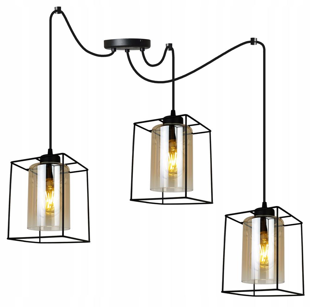 MODERN ELEGANT HANGING LAMP GLASS SHADE