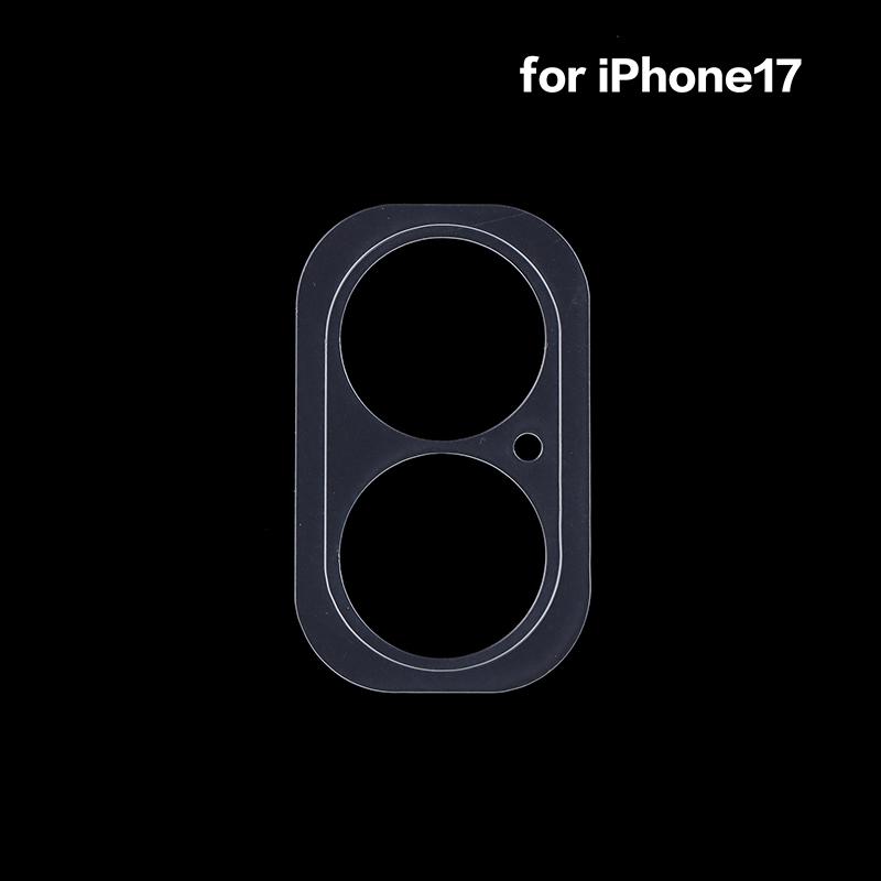 Tempered Glass Camera Lens Protector For 17/17 Pro Max / Air / 17 Pro Lens Protective Glass Scratch Resistant High Transparency