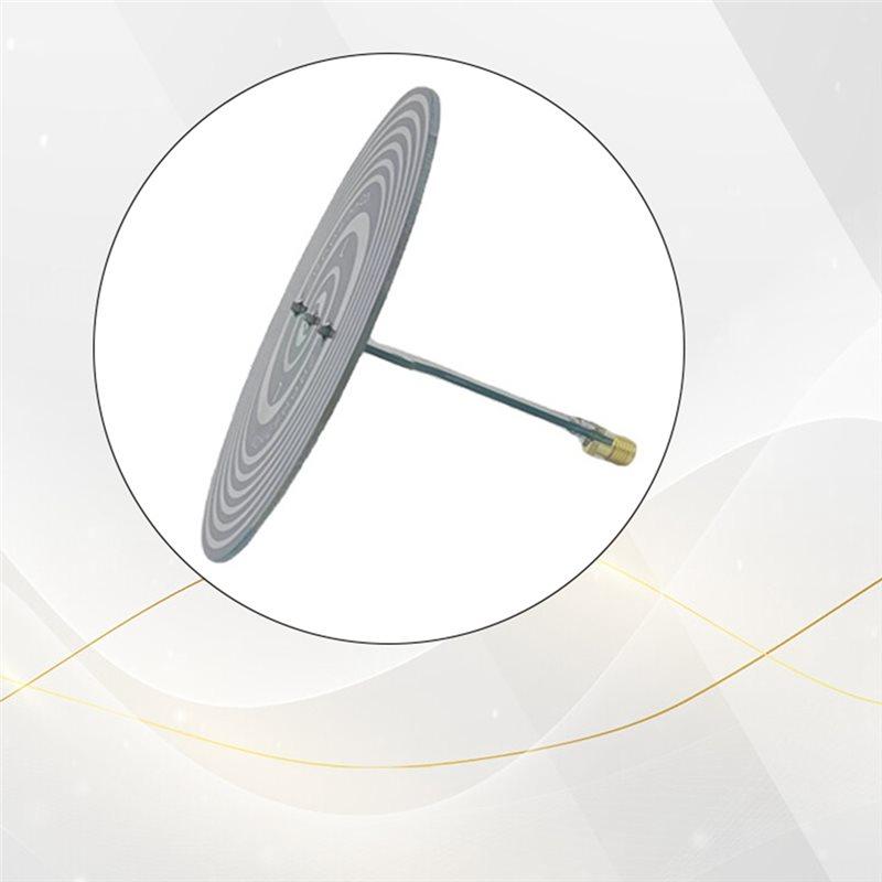 Ultra Wideband Antenna 950Mhz-7Ghz UWB Circularly Polarized Antenna High Gain 6-7Dbi SMA Connector LHCP/RHCP