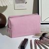 Striped Toiletry Bag Large-Capacity Makeup Storage Bag Personalized Desk Pencil Box  Travel Use