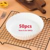 Air Fryer Disposable Non - Stick Round Paper Baking Mats 16/20cm, 50pcs Kitchen tools AirFryer Baking Accessories