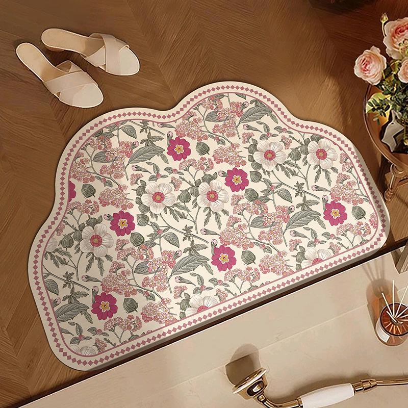 American Style Diatomaceous Earth Non-Slip Quick-Drying Bathroom Entrance Mat