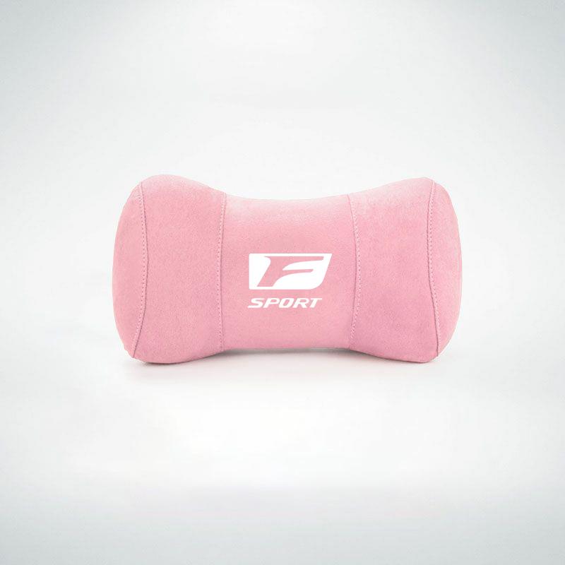 Car Seat Headrest Suede Neck Pillow For Lexus RX330 IS250 Ct200h ES300h RX350 IS300h Car Interior Removable Washable Headrest