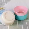 1pc Solid Color Wheat Straw Bowl Fruit Vegetable Dessert Rice Bowl Lightweight Food Bowls Household Kitchen Dining Tableware