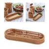Woven Basket Utensil Holder for Kitchen Dining Coffee Table Countertop