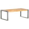 Coffee Table 110 X 60 X 40 Cm Rough Mango Wood