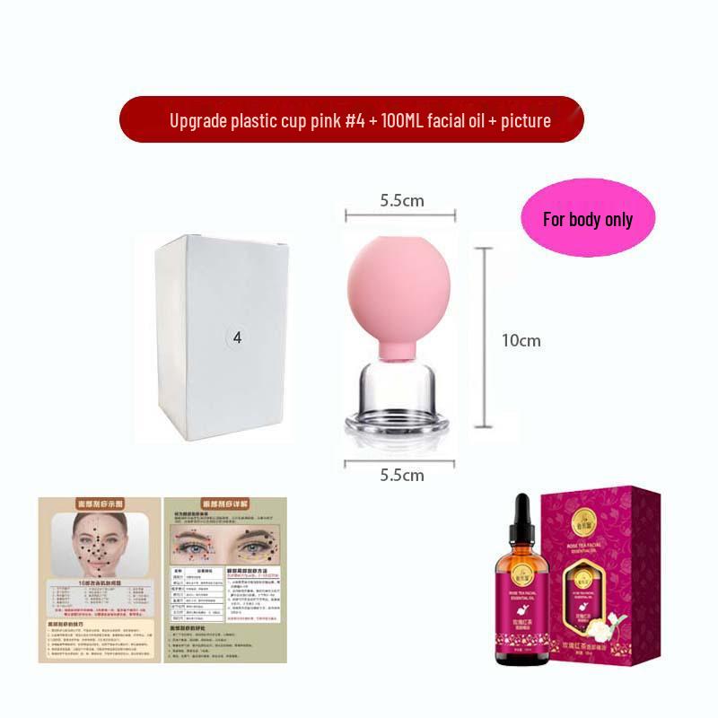 Enhanced Silicone Facial Cupping Set for Skin Lifting and Beauty